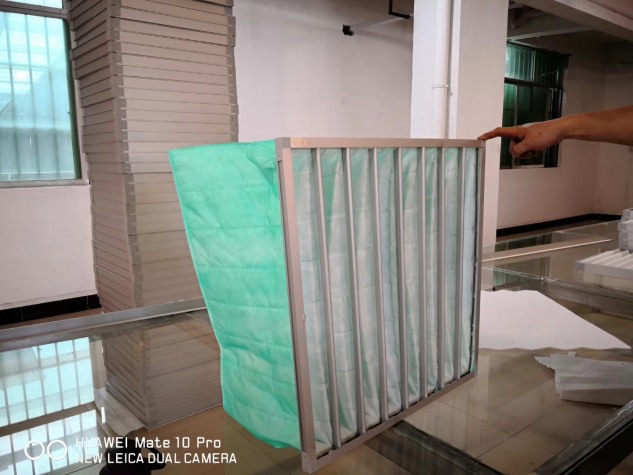 中效袋式過濾器_綠色